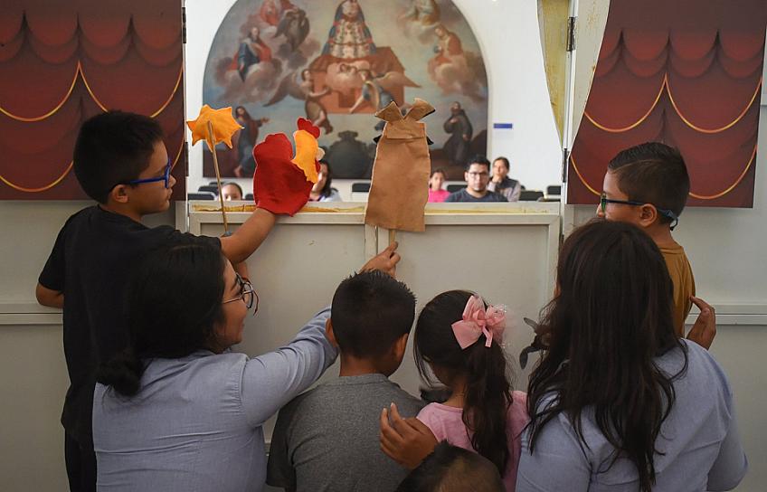 IMPARTEN TALLERES PARA NIÑOS EN EL FESTIVAL CULTURAL Y ARTÍSTICO DE JULIO