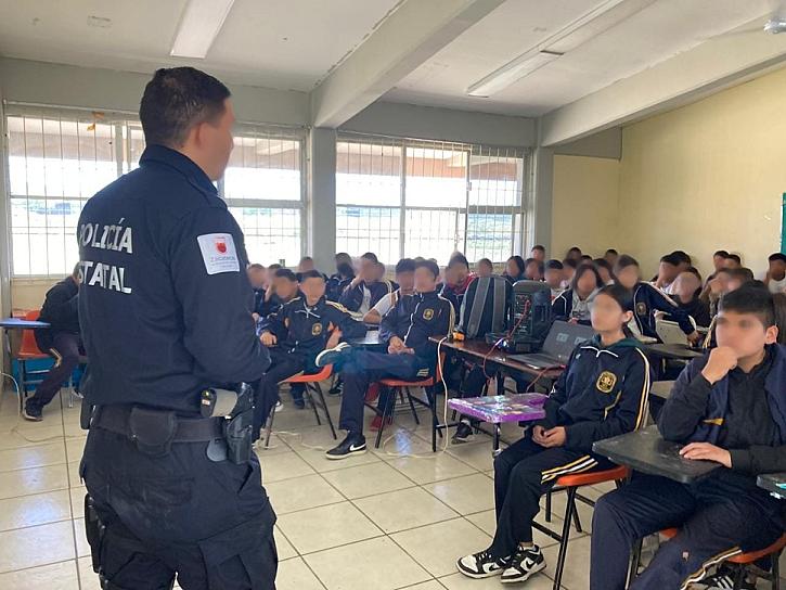 IMPARTE PEP CONFERENCIA SOBRE PREVENCIÓN DE DELITOS CIBERNÉTICOS 