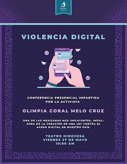 IMPARTIRÁ OLIMPIA CORAL MELO CONFERENCIA SOBRE LEY OLIMPIA EN JEREZ POR SEMANA DEL ESTUDIANTE 