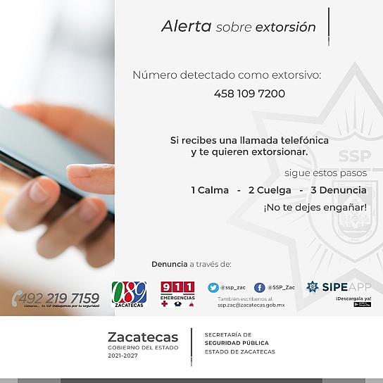 IMPIDEN SECUESTRO VIRTUAL EN OJOCALIENTE