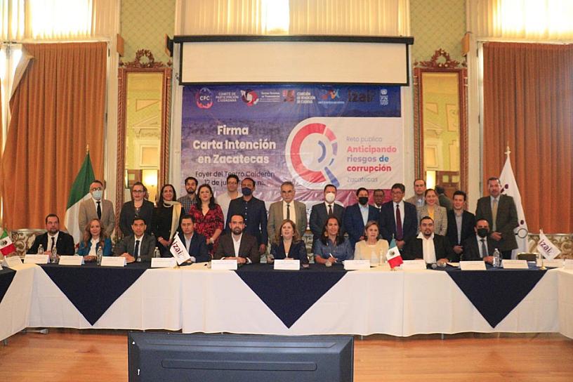 IMPLEMENTAN EN ZACATECAS EL RETO PÚBLICO: ANTICIPANDO RIESGOS DE CORRUPCIÓN