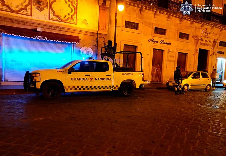 IMPLEMENTAN OPERATIVO DE SEGURIDAD EN EL CENTRO HISTÓRICO