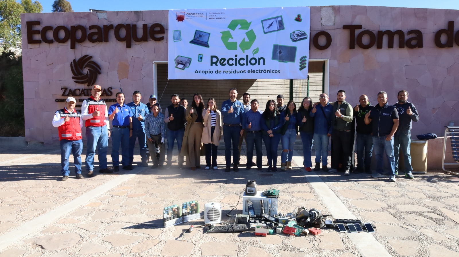 ARRANCA GOBIERNO DE ZACATECAS RECICLÓN 2026 AMBIENTAL