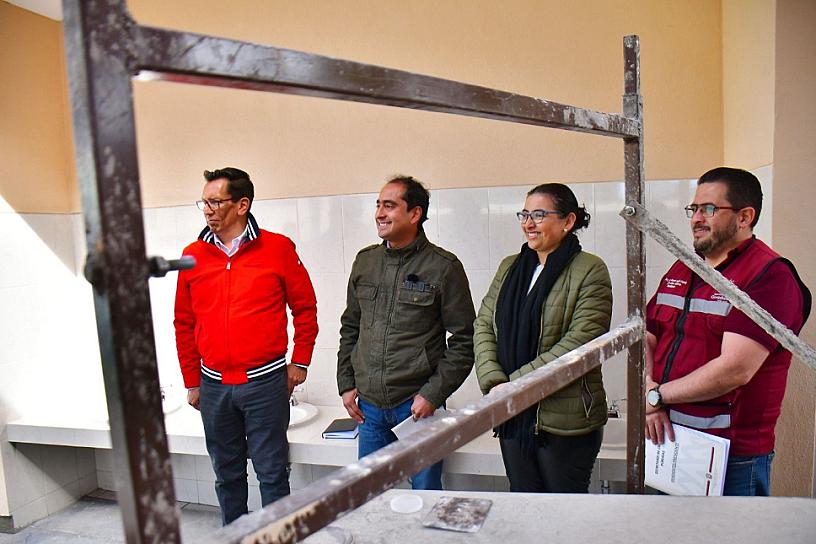 IMPULSAN ACCIONES DE MEJORAMIENTO DE INFRAESTRUCTURA EDUCATIVA 