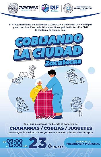 Impulsan campaña “Cobijando la ciudad” en la capital