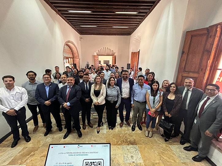 IMPULSAN CRECIMIENTO Y DESARROLLO DE EMPRENDEDORES ZACATECANOS CON CREO MX 2024