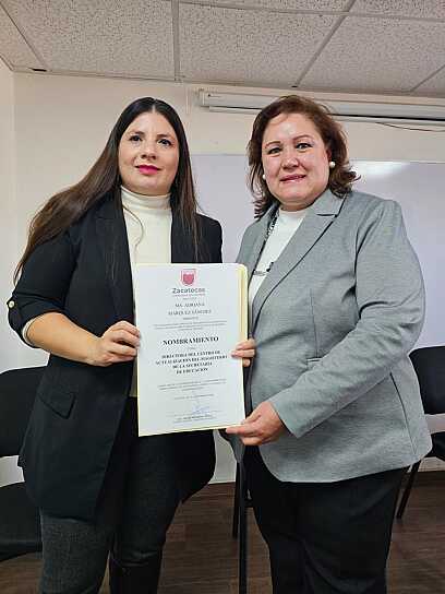 DESIGNA GOBERNADOR A NUEVA DIRECTORA DEL CAM