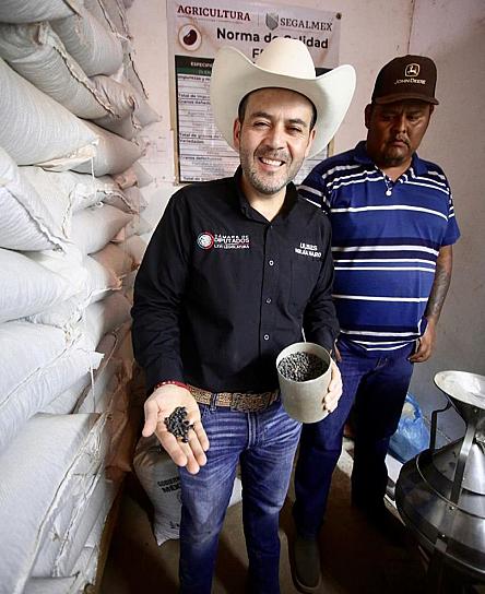 IMPULSA ULISES MEJÍA “COSECHANDO SOBERANÍA” EN FRESNILLO