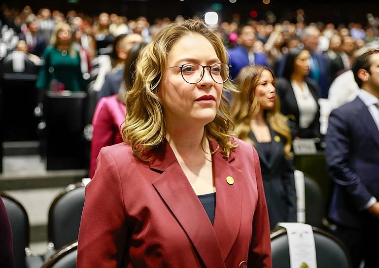 Impulsa Vero Díaz la consolidación de la 4T desde el Senado