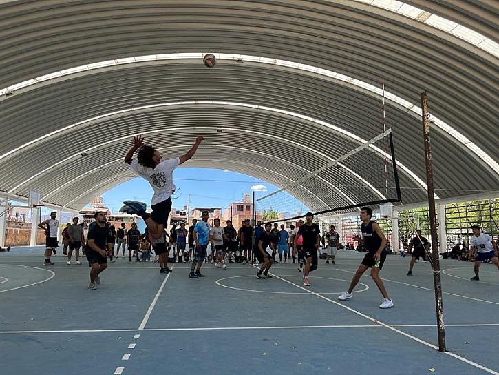INAUGURA ALCALDE TORNEO NACIONAL DE VOLEIBOL EN JEREZ