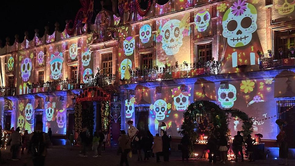 INAUGURA DAVID MONREAL EL FESTIVAL DE DÍA DE MUERTOS 