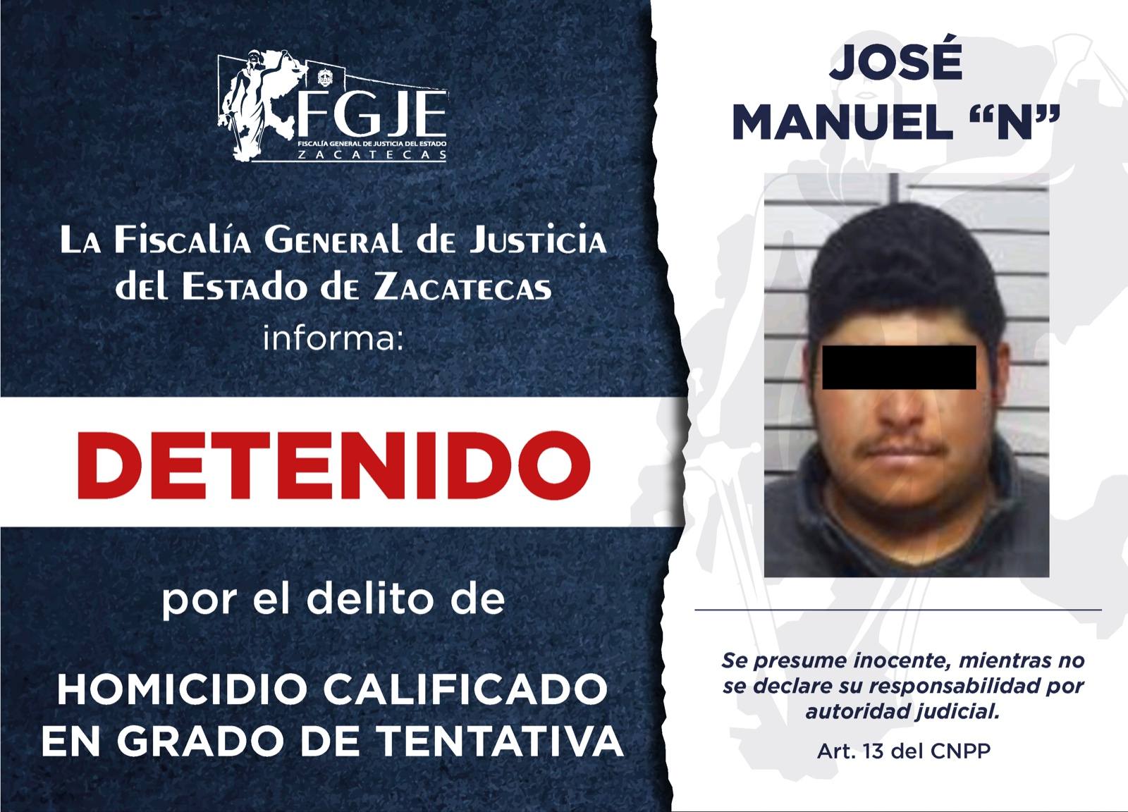 CUMPLIMENTA FGJEZ ÓRDENES DE APREHENSIÓN EN 24 HORAS