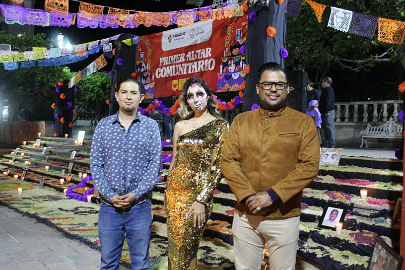 INAUGURAN ALTARES COMUNITARIOS EN TABASCO