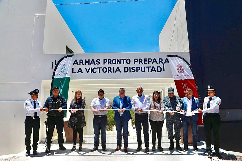 INAUGURAN AMPLIACIÓN DE LA CASA DE SEGURIDAD PÚBLICA DE LA CAPITAL 