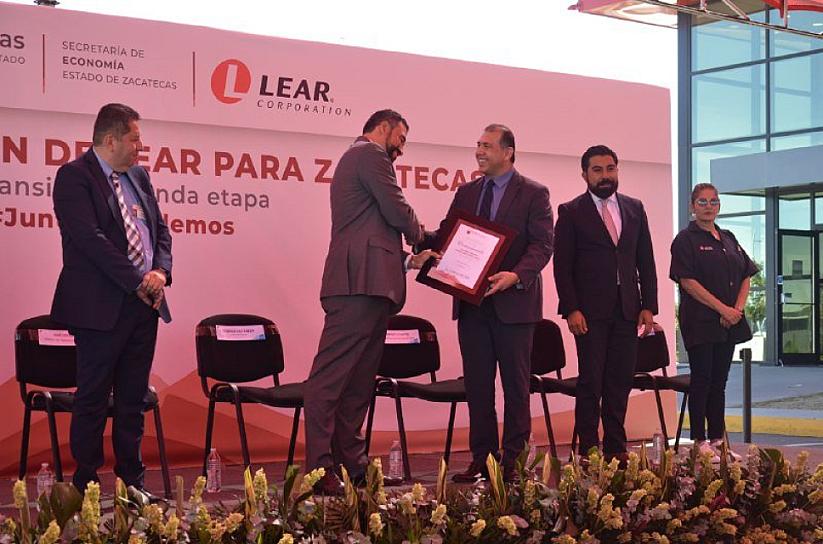 INAUGURAN AMPLIACIÓN DE SEGUNDA ÁREA DE EMPRESA LEAR 