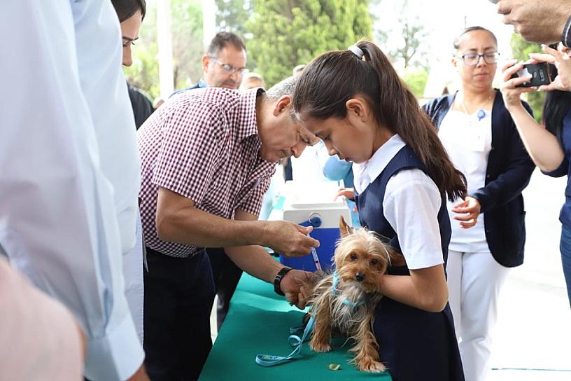 INAUGURAN CAMPAÑA DE VACUNACIÓN ANTIRRÁBICA EN JEREZ&nbsp; 