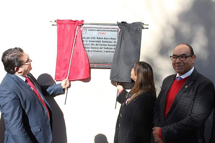 INAUGURAN CENTRO MULTIDISCIPLINARIO DEL STUAZ