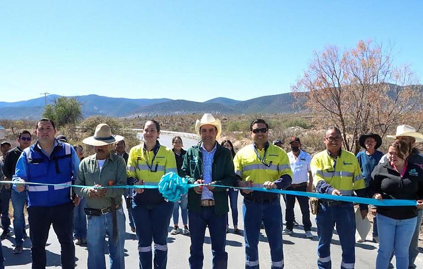 INAUGURAN CURVA DE LA “S” EN MAZAPIL