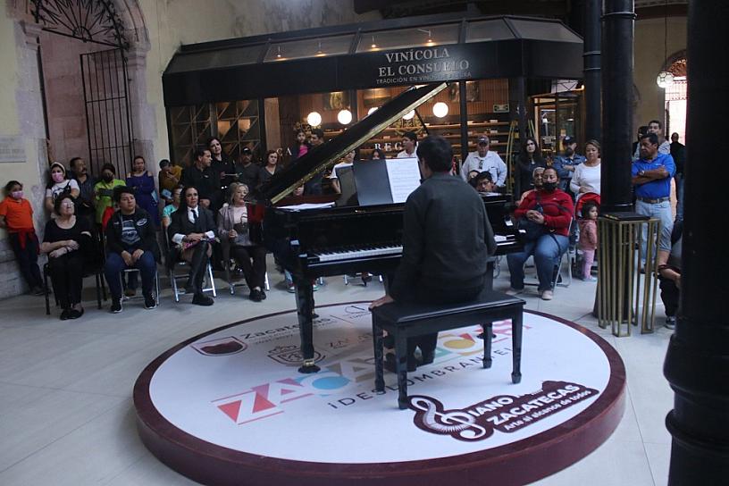 INAUGURAN EL PROYECTO PIANO EN ZACATECAS