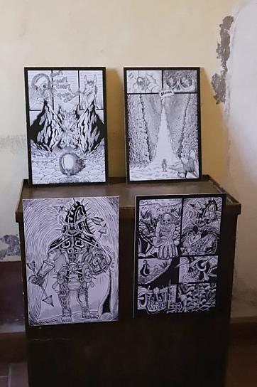 INAUGURAN EXPOSICIÓN DE COMICS EN EL EDIFICIO DE LA TORRE 