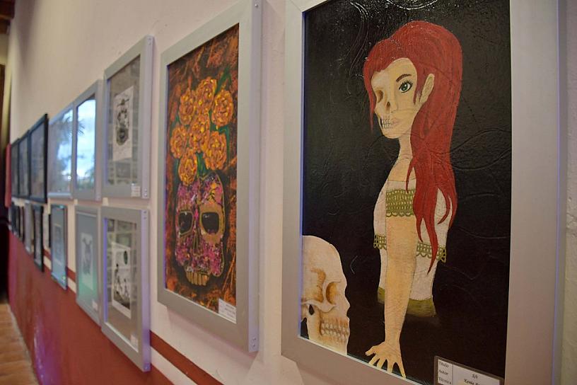 INAUGURAN EXPOSICIÓN DE TZOMPANTLI EN EL INSTITUTO MUNICIPAL DE CULTURA