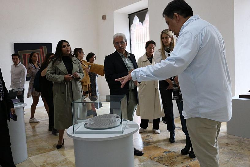 INAUGURAN EXPOSICIONES DE JUAN ÁLVAREZ Y JEANNE SAADE