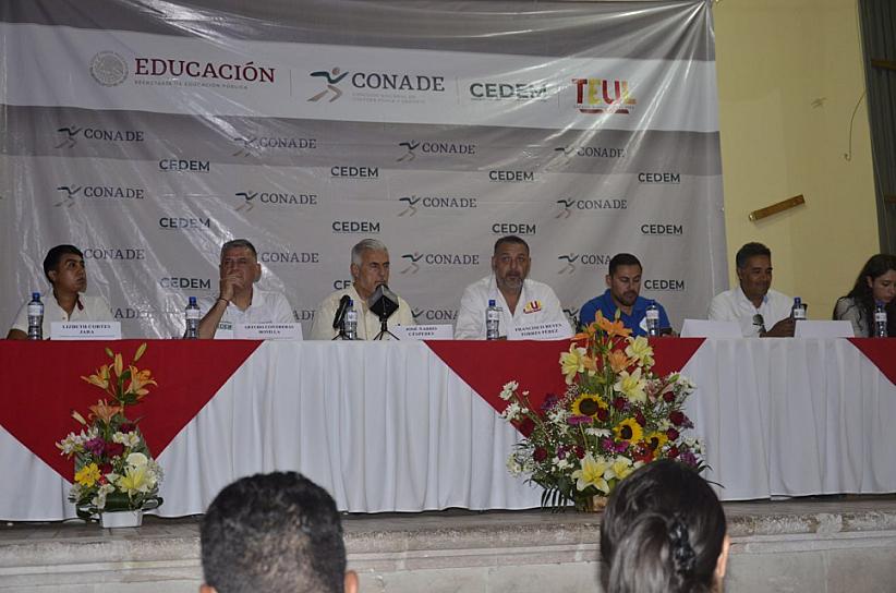 INAUGURAN FERIA DEL DEPORTE EN TEÚL DE GONZÁLEZ ORTEGA