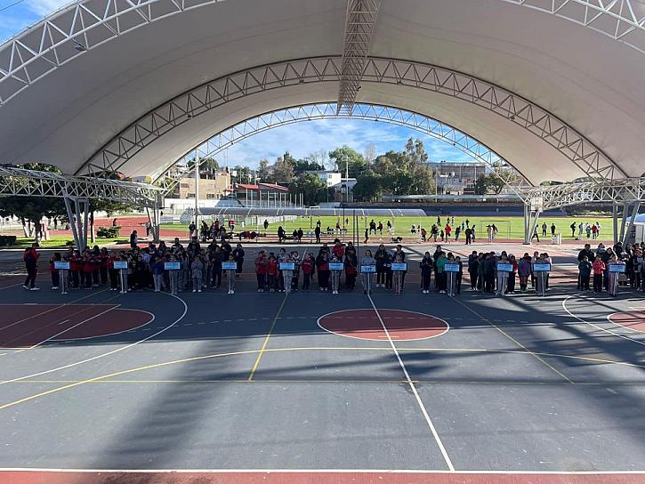 INAUGURAN JUEGOS DEPORTIVOS ESTATALES DE EDUCACIÓN BÁSICA