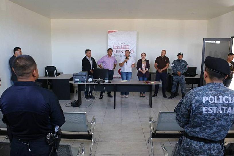 INAUGURAN JUZGADO CIVIL EN SEGURIDAD PÚBLICA MUNICIPAL DE FRESNILLO 