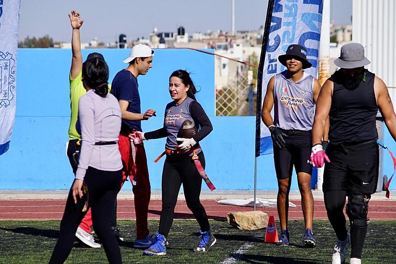 Inauguran la Liga Municipal de Flag Football en Zacatecas