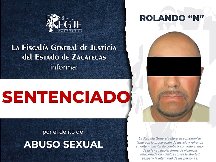 CONDENAN A 16 AÑOS DE PRISIÓN A HOMBRE POR ABUSO SEXUAL EN TEPECHITLÁN