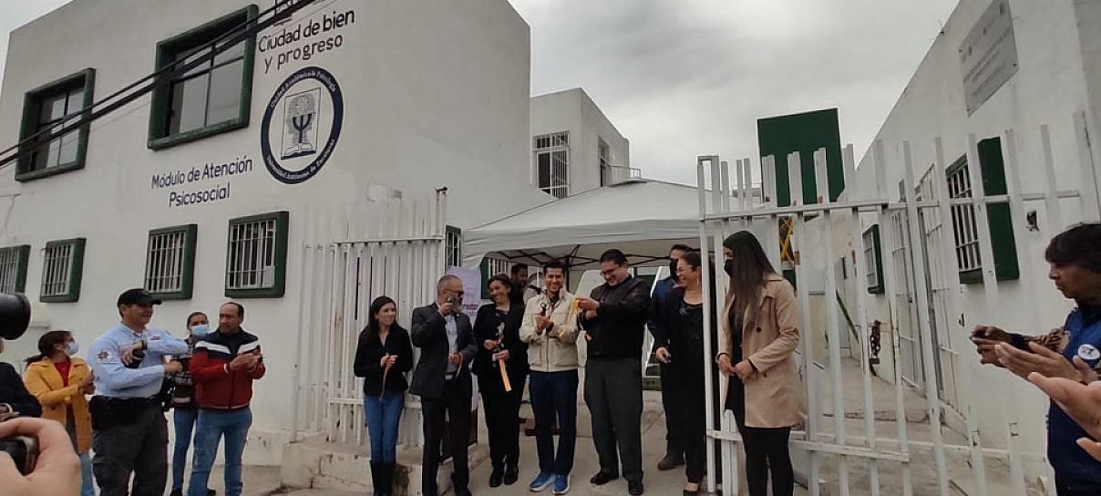 INAUGURAN MÓDULO DE ATENCIÓN PSICOSOCIAL EN GUADALUPE 
