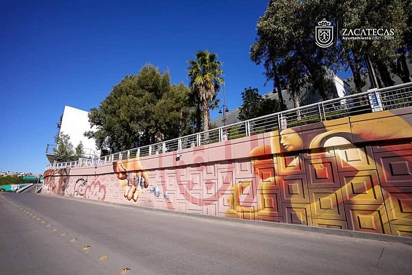 INAUGURAN MURALES CONMEMORATIVOS POR EL 30 ANIVERSARIO DE ZACATECAS COMO PATRIMONIO CULTURAL DE LA HUMANIDAD