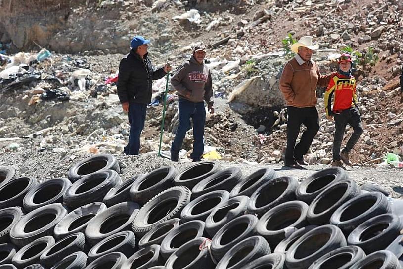 INAUGURAN NUEVA CELDA CONTENEDORA DE DESPERDICIOS EN LA JIORESA