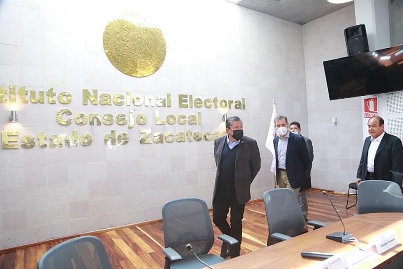 INAUGURAN NUEVA SEDE DEL INE EN LA CAPITAL ZACATECANA