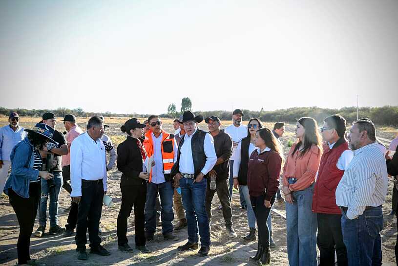 PROYECTA GOBERNADOR 15 A 20 POZOS PARA FORTALECER ABASTO DE AGUA EN EL ESTADO