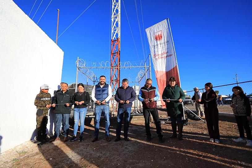 INAUGURAN OTRA ANTENA PARA TELEFONÍA CELULAR EN COMUNIDAD DE MAZAPIL