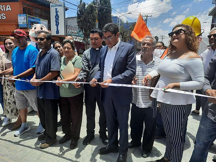 INAUGURAN PRIMERA ETAPA DE REHABILITACIÓN DE LA AVENIDA PLATEROS