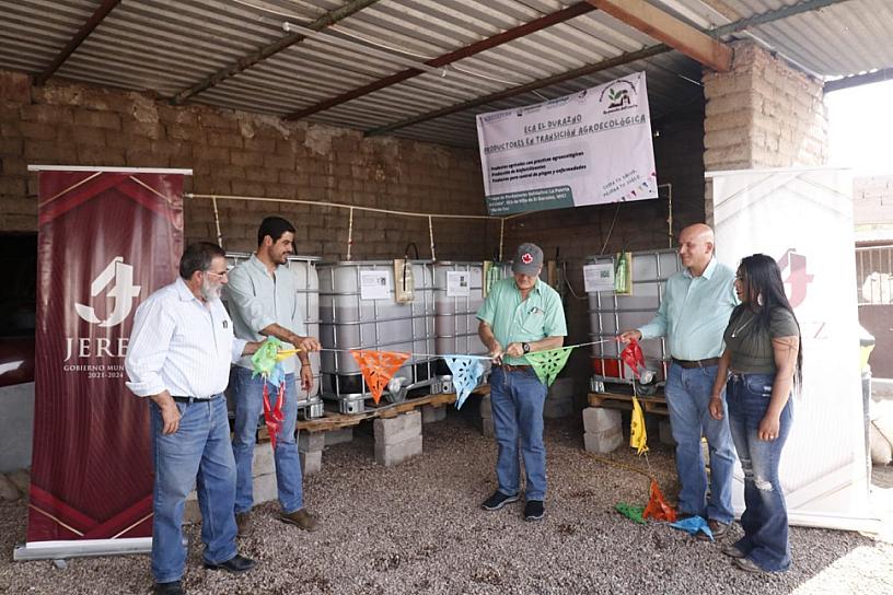 INAUGURAN PROYECTO DE PRODUCCIÓN DE BIOFERTILIZANTES 