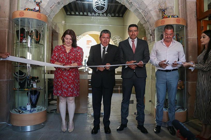 INAUGURAN PUNTO DE VENTA INDUSTRIAS CREATIVAS, HECHO EN ZACATECAS 