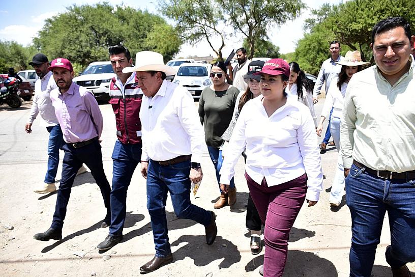 INAUGURAN SUBCOLECTOR DE AGUAS RESIDUALES EN LA COMARCA