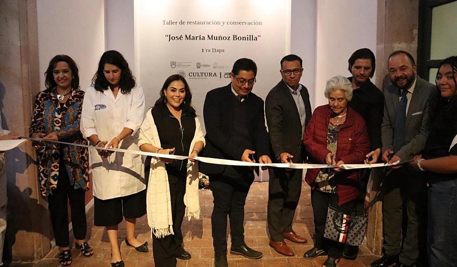 INAUGURAN TALLER DE RESTAURACIÓN EN MUSEO DE GUADALUPE 