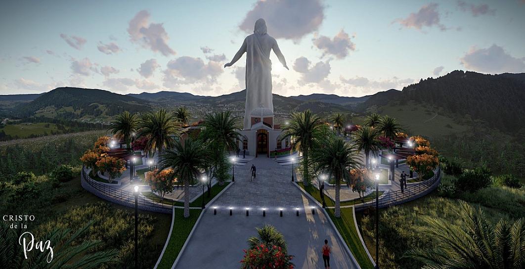 INAUGURARÁN EL PRÓXIMO 9 DE ABRIL EL CRISTO DE LA PAZ 
