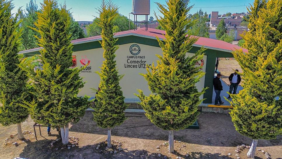 Inaugura SEDIF espacio alimentario en Utzac Campus Pinos 