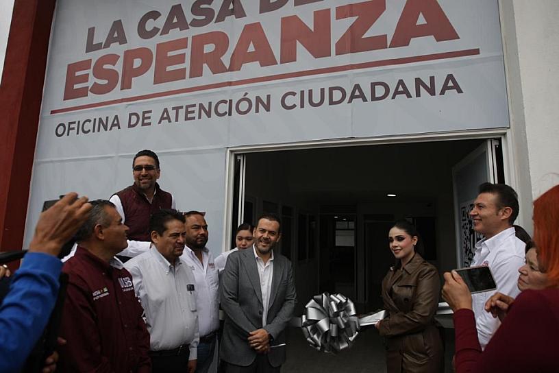 INAUGURA ULISES MEJÍA CASA DE ATENCIÓN CIUDADANA Y ANUNCIA RUEDA DE PRENSA SEMANAL 