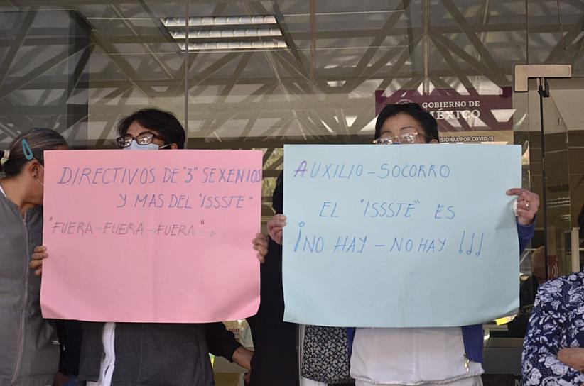 INCONFORMIDADES DE HOSPITAL DEL ISSSTE LLEGAN A LA FEDERACIÓN