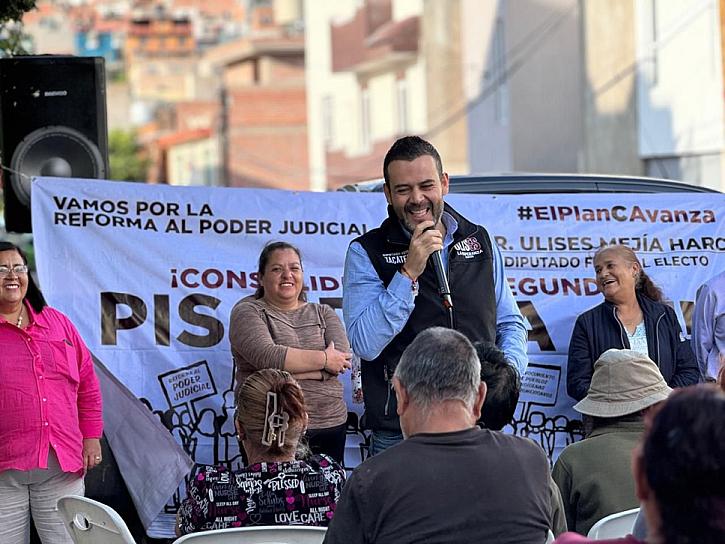 INDISPENSABLE, REFORMA AL PODER JUDICIAL: ULISES MEJÍA