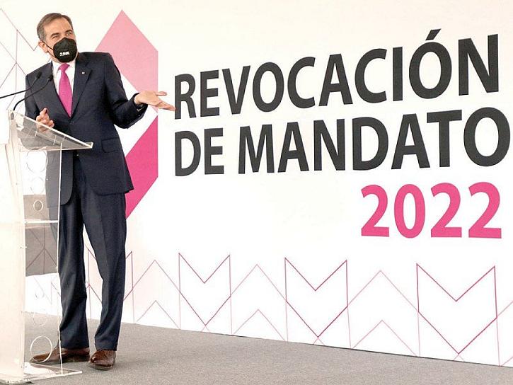PARTICIPACIÓN, DE 18% EN CONSULTA DE REVOCACIÓN: INE&nbsp;