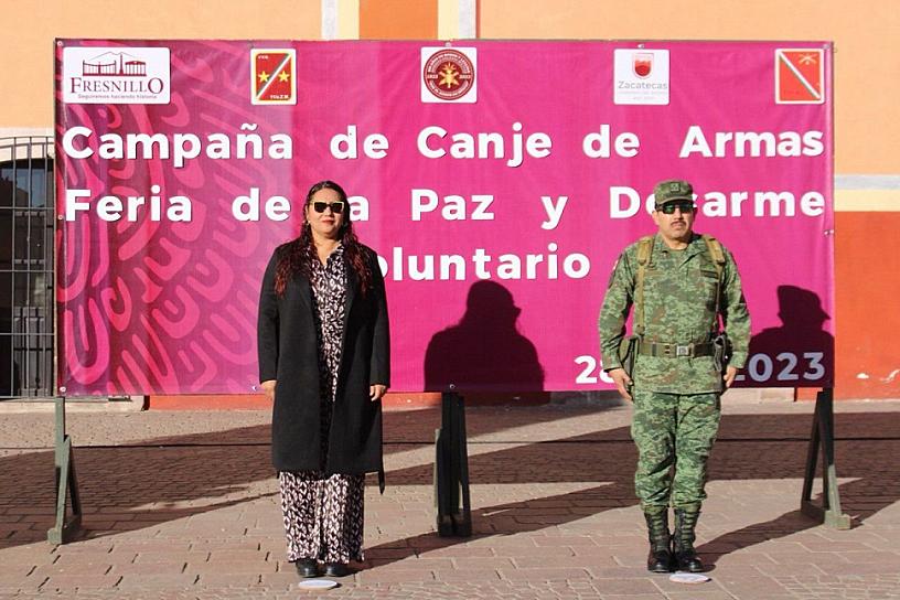 INICIA CAMPAÑA DE CANJE DE ARMAS EN EL MINERAL 