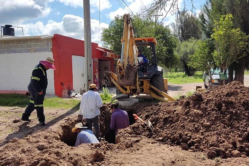 IMPULSAN PROYECTOS DE OBRA EN COMUNIDADES Y COLONIAS DE JEREZ 